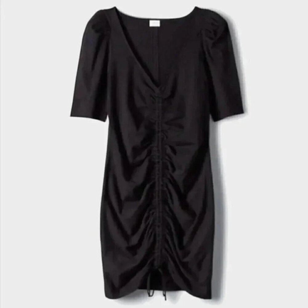 Aritzia Wilfred Nissa Cinch Front Dress